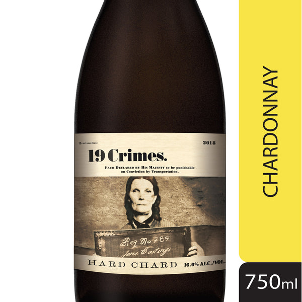 19 Crimes Hard Chard Wine