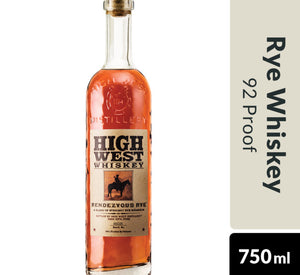 High West Rendezvous Rye Whiskey