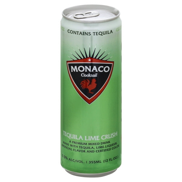 Monaco Tequila Lime Crush 12 Oz C