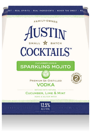 Austin Sparkling Mojito Vodka