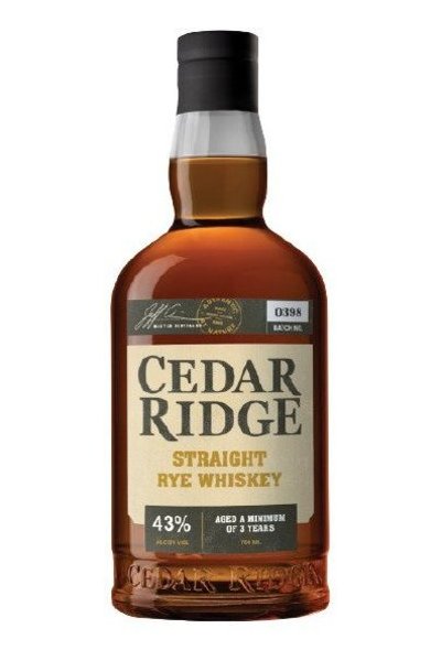 Cedar Ridge Rye Whiskey