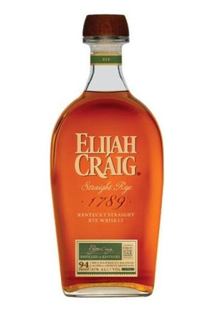Elijah Craig Rye Whiskey