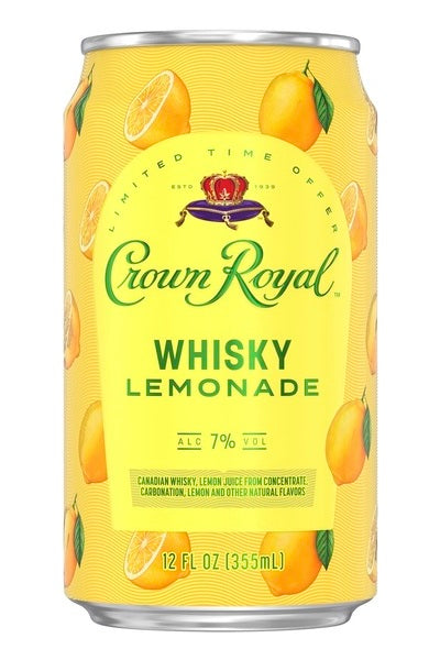 Crown Royal Whisky Lemonade Whiskey