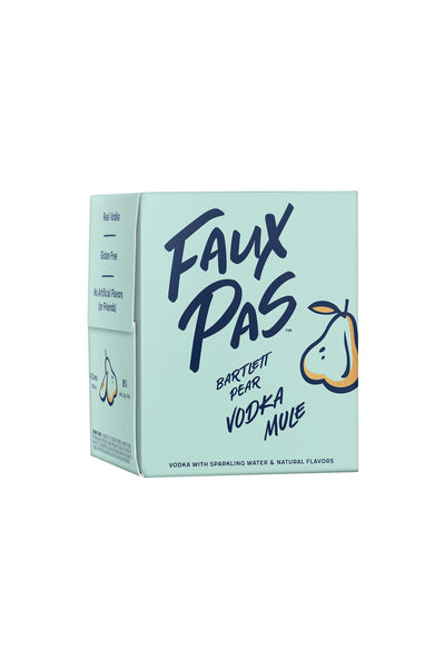 Faux Pas Bartlett Pear Vodka Mule