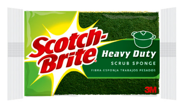Scotch-Brite Scrub Sponge - Heavy Duty Whiskey
