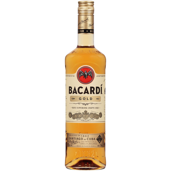 Bacardi Gold Puerto Rican Rum Tequila