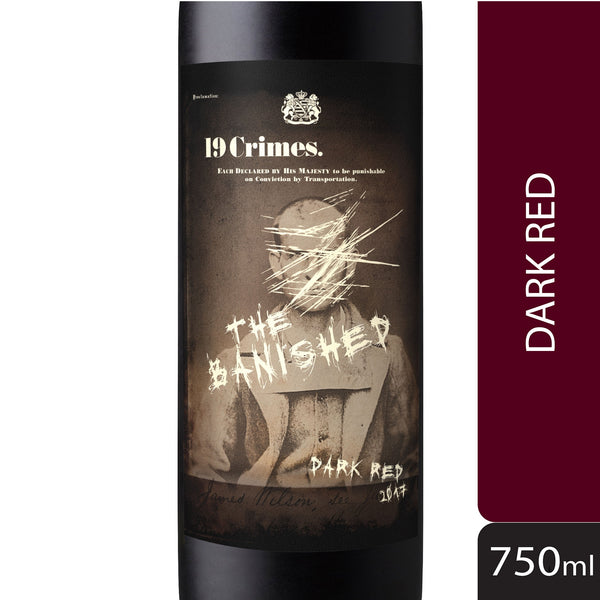 19Crimes The Banished Dark Red Wine