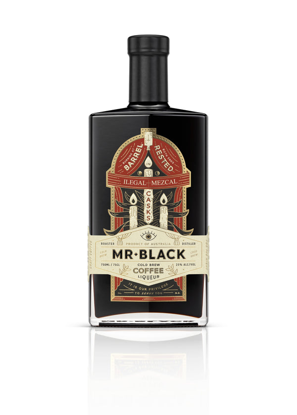 Mr Black Coffee Liqueur Ilegal Mezcal Tequila