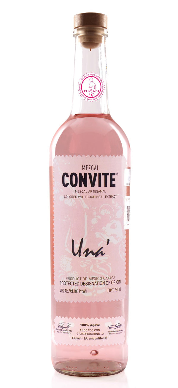 Convite Mezcal Una Tequila