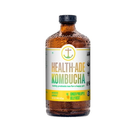 Health Ade Kombucha Ginger Pineapple Belly Reset