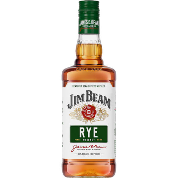 Jim Beam Rye 750ml Whiskey